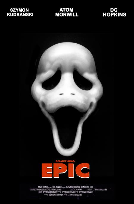 SOMETHING EPIC #13 CVR E SZYMON KUDRANSKI SCREAM HOMAGE VAR