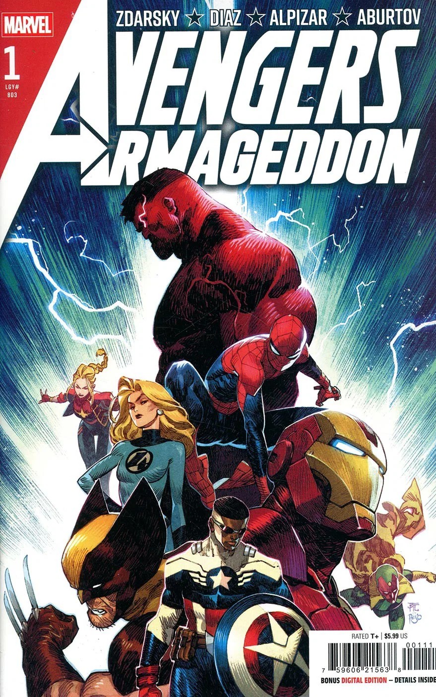 AVENGERS: ARMAGEDDON #1 - 1st Ptg inkl. Magic Promo Card
