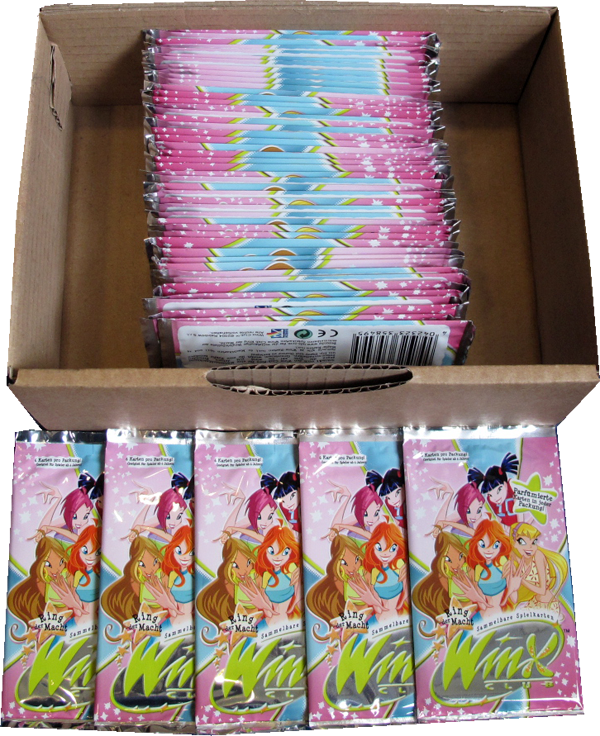 Winx Club Sammelkarten 50er Booster Set deutsch