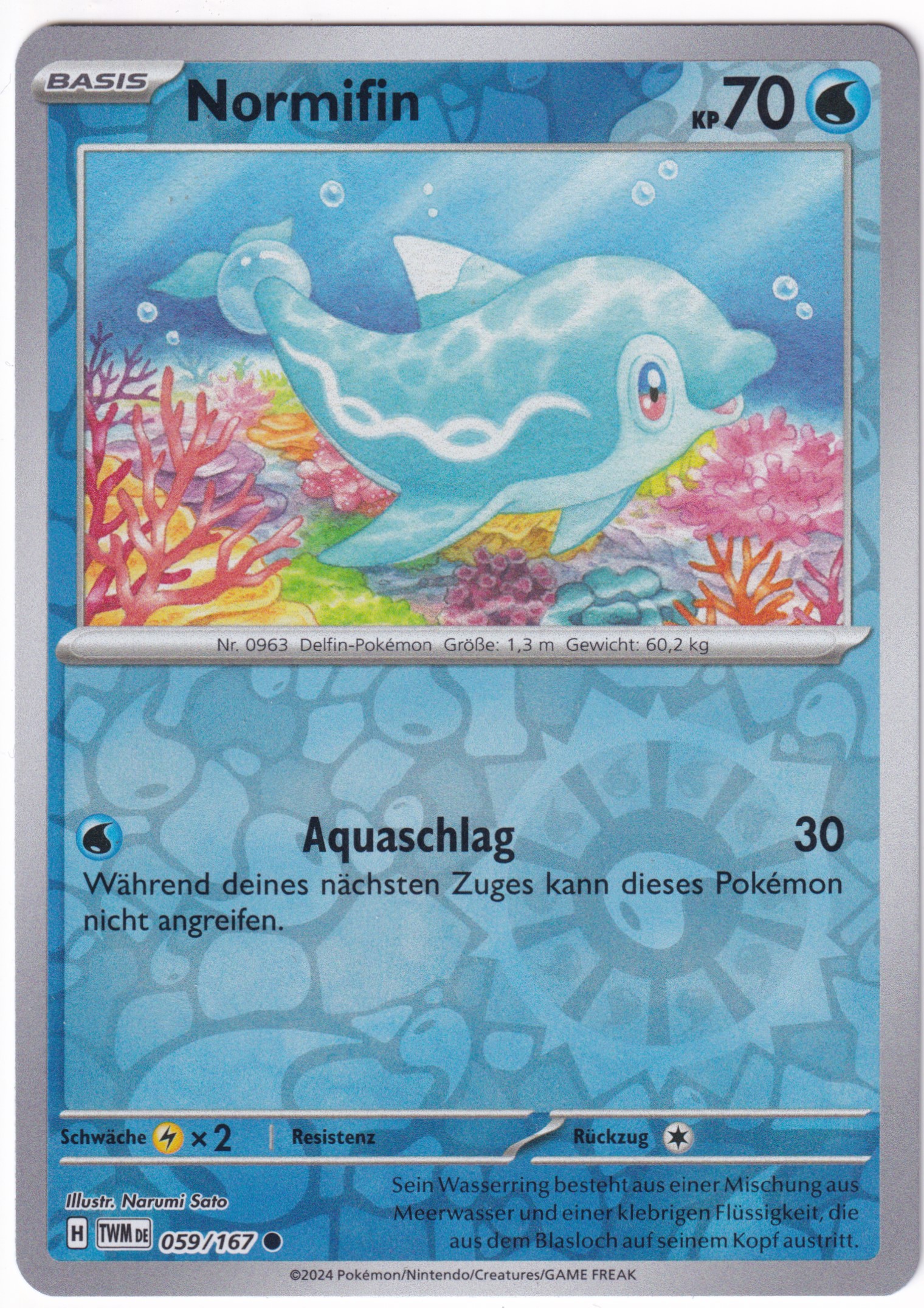 Normifin 059/167 Common Reverse Holo - Karmesin & Purpur - Maskerade im Zwielicht Deutsch