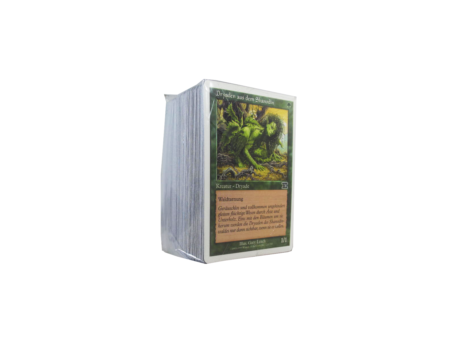 Magic the Gathering 150 zufällig sortierte common und uncommon grüne Karten deutsch und englisch
