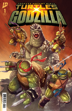 Teenage Mutant Ninja Turtles x Godzilla #1 Cover A