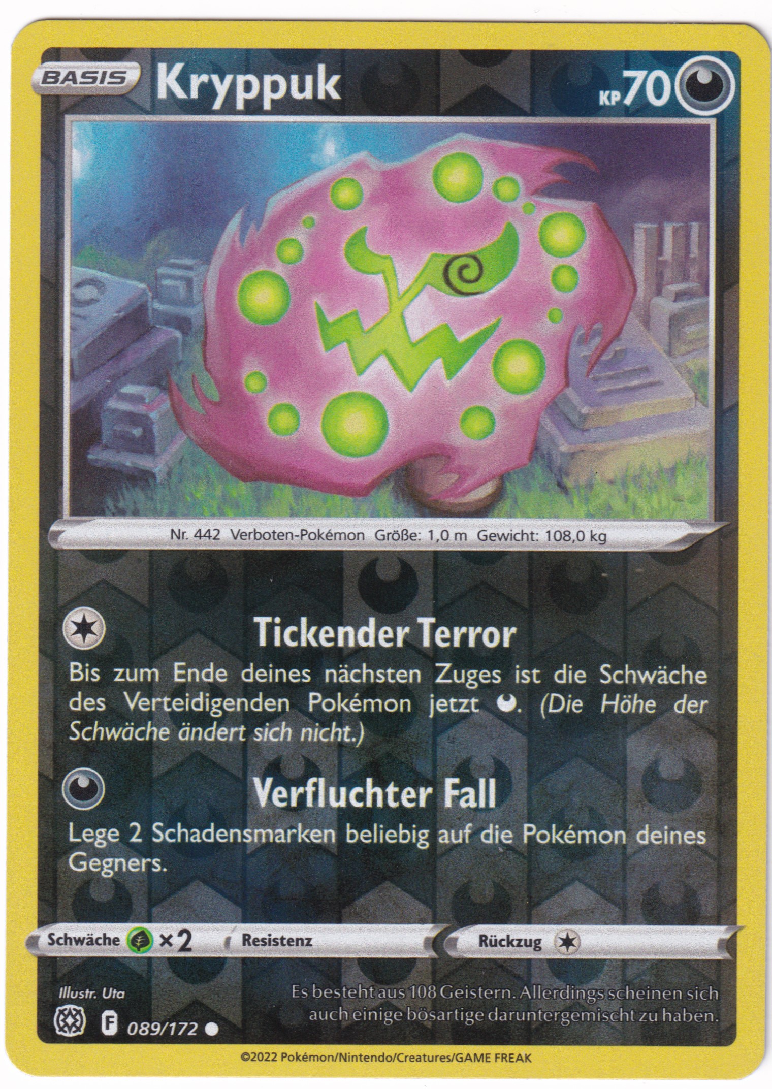 Kryppuk 089/172 Common Reverse Holo - Strahlende Sterne Deutsch