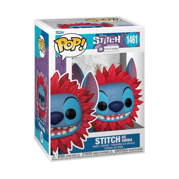 POP!: Disney Lilo & Stitch - Stitch as Simba #1461