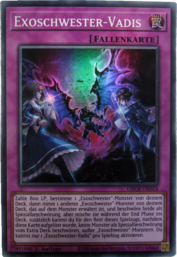 GRCR-DE024 Exoschwester-Vadis Super Rare deutsch