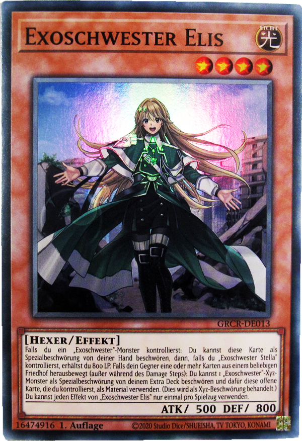 GRCR-DE013 Exoschwester Elis Super Rare deutsch