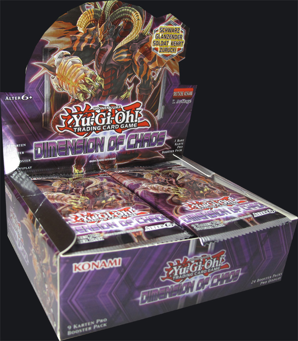 Yu-Gi-Oh! Dimension of Chaos Booster Display