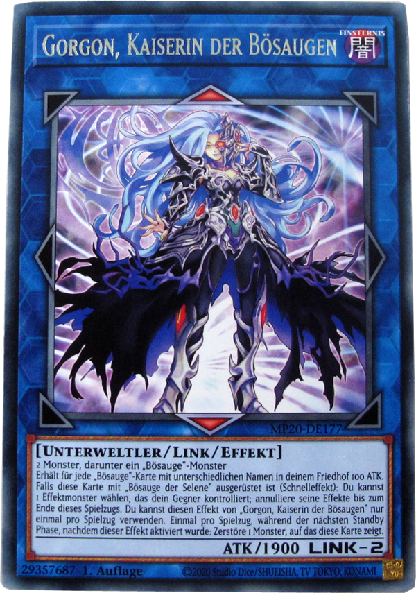 MP20-DE177 Gorgon, Kaiserin der Bösaugen Rare deutsch