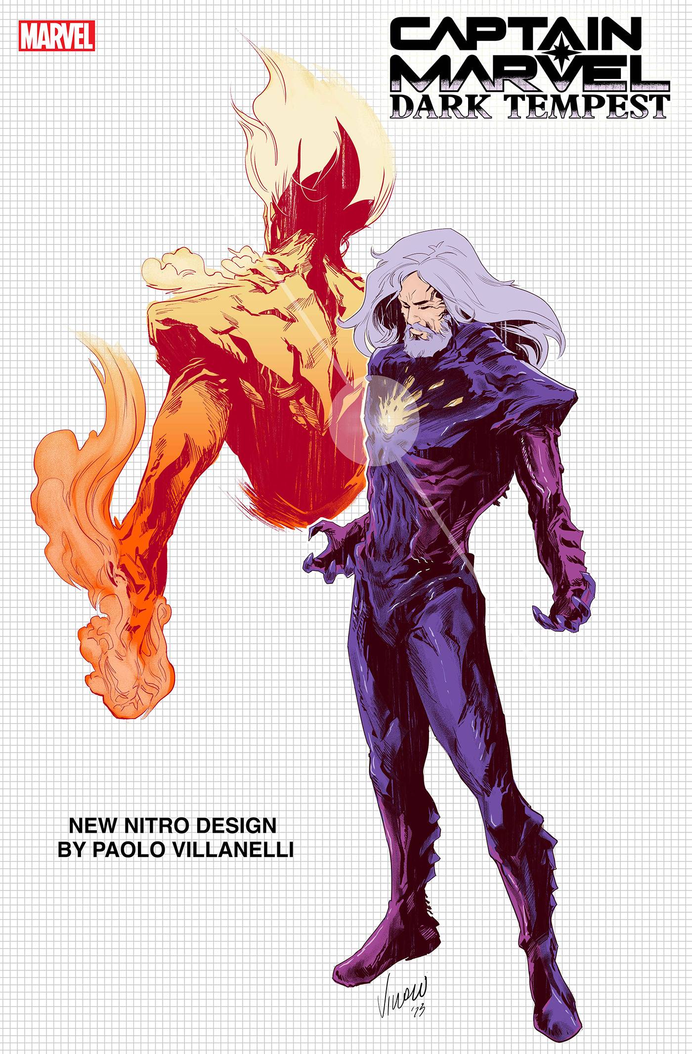 CAPTAIN MARVEL DARK TEMPEST #2 (OF 5) 1:10 DESIGN VAR
