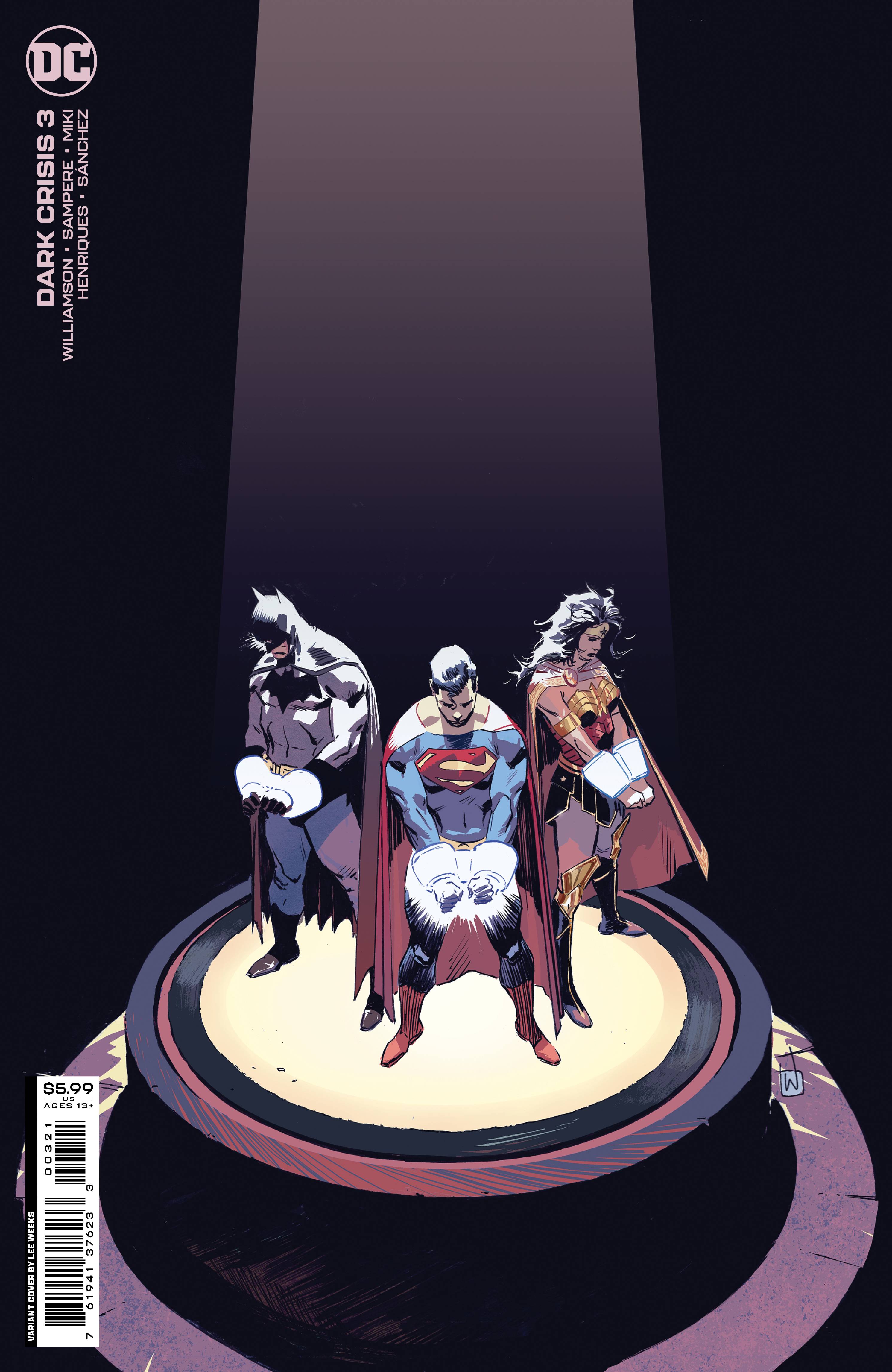 DARK CRISIS #3 (OF 7) CVR B WEEKS CARD STOCK Variant