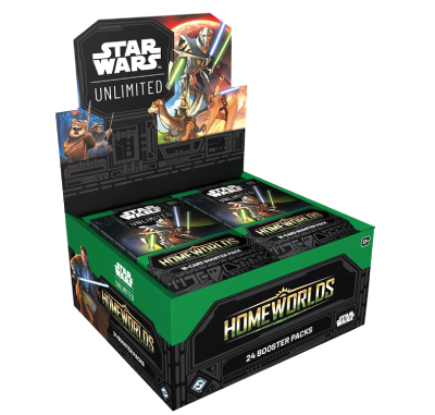 Star Wars: Unlimited - Homeworlds Booster Display englisch