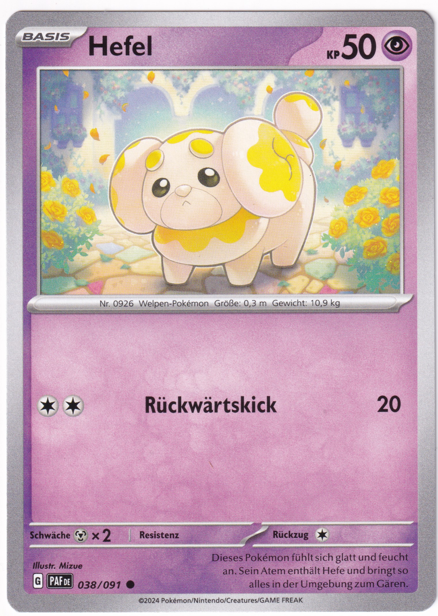 Hefel 038/091 Common - Karmesin & Purpur - Paldeas Schicksale Deutsch