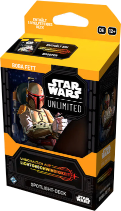 Star Wars: Unlimited - Umschalten auf Lichtgeschwindigkeit Spotlight Deck - Boba Fett deutsch