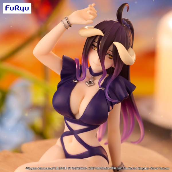 Figur - Overlord Noodle Stopper PVC Statue Albedo Swimsuit Dark Purple Color Ver.