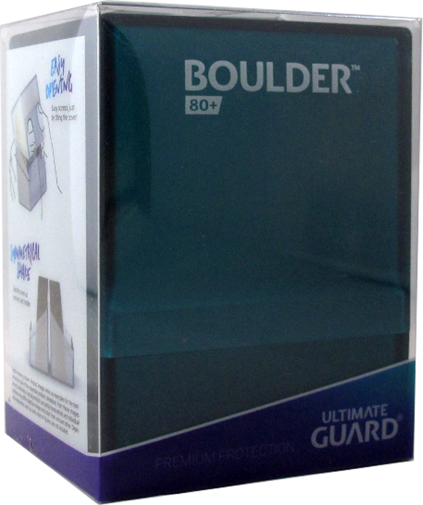 Ultimate Guard - Deck Boulder Malachite 80 Standardkarten