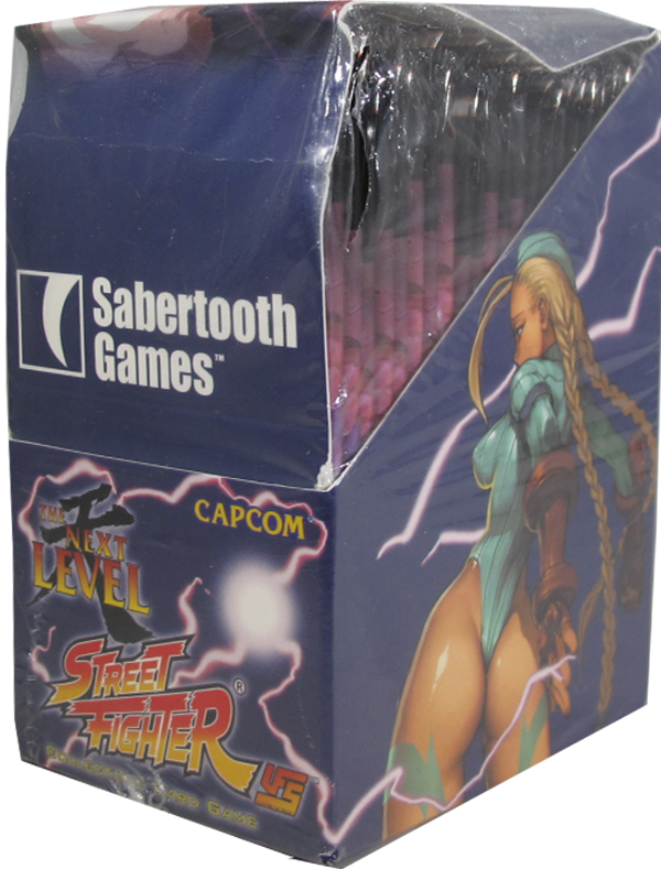 Street Fighter - Collectible Card Game - The Next Level - Booster Display englisch