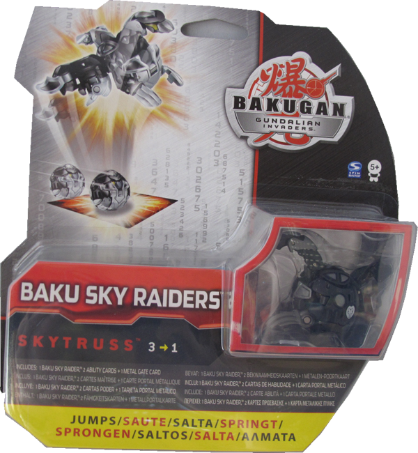 Bakugan Gundalian Invaders - Baku Sky Raiders - Skytruss - schwarz