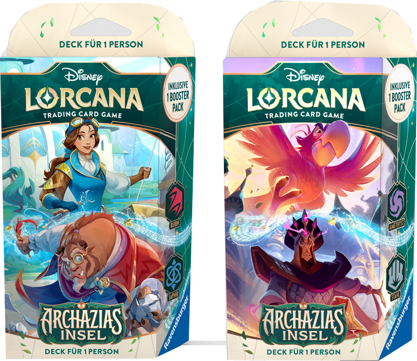 Disney Lorcana Archazias Insel 2er Starter Set deutsch