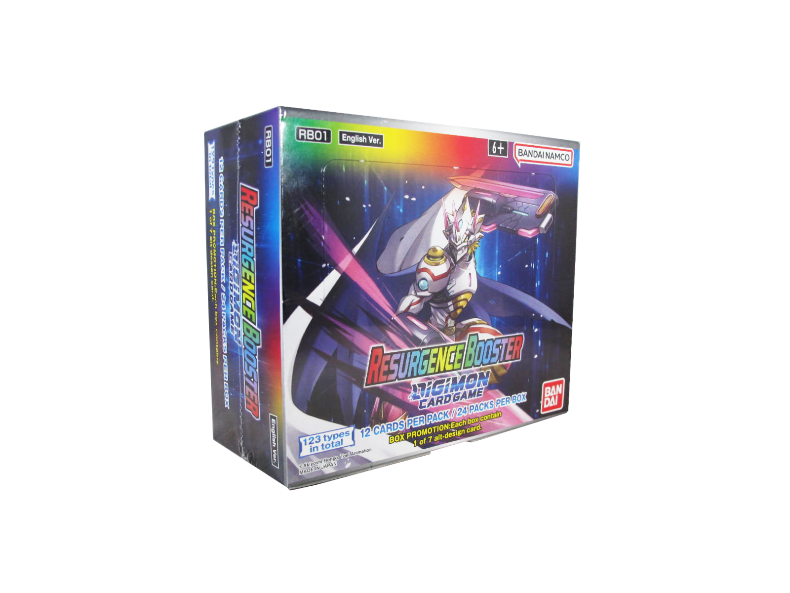 Digimon Card Game Resurgence Set Booster Display RB01 englisch