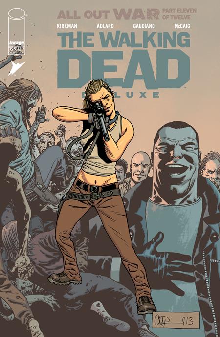 WALKING DEAD DELUXE #125 CVR B CHARLIE ADLARD