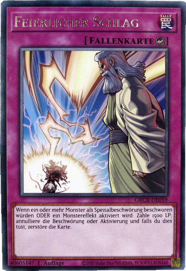 GRCR-DE059 Feierlicher Schlag Rare deutsch