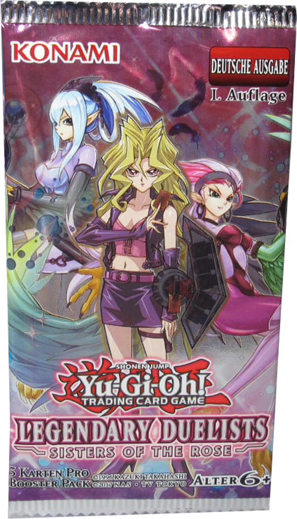 Yu-Gi-Oh! Legendary Duelists Sisters of the Rose Booster deutsch