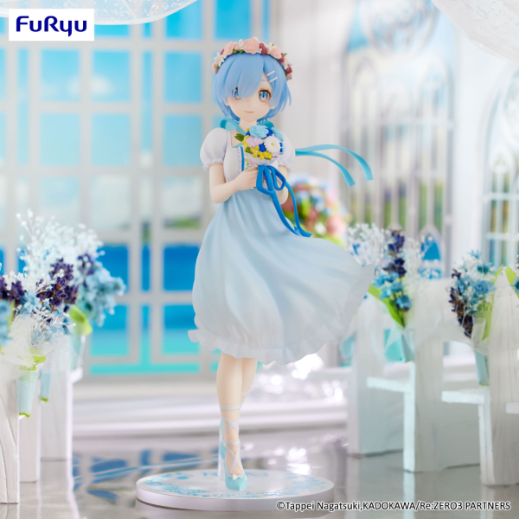 Figur - Re:Zero Starting Life in Another World - Trio-Try-iT Figure - Rem (Bridesmaid)