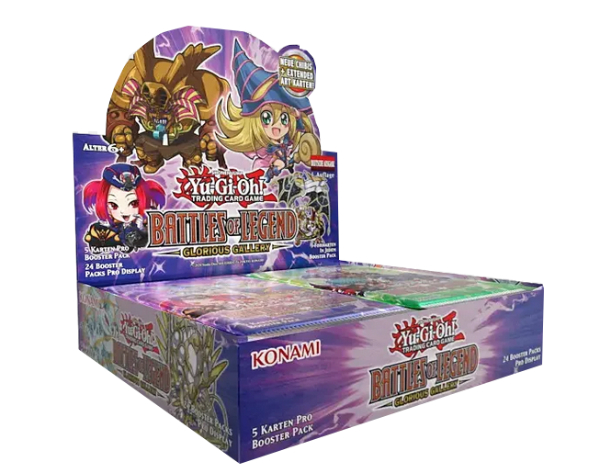 Yu-Gi-Oh! Battles of Legend: Glorious Gallery Booster Display deutsch