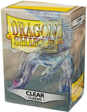 Dragon Shield Standard Sleeves (100) - Clear Classic
