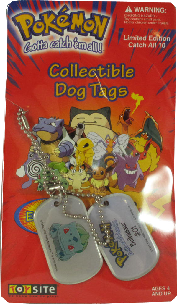 Pokemon Dog Tag Bullbbasaur #01