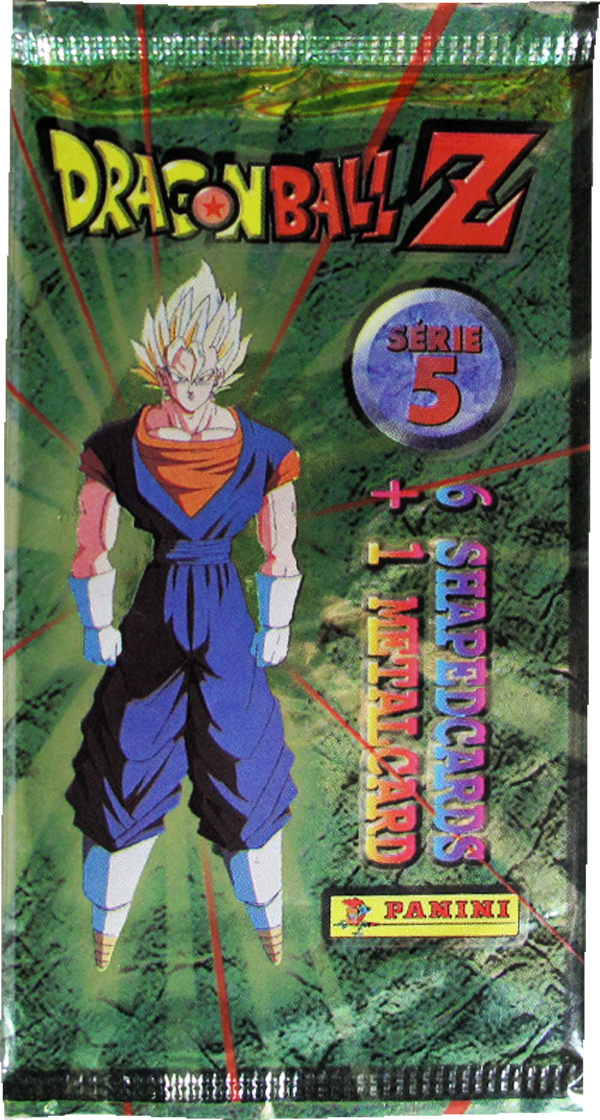 Dragonball Z Serie 5 Shape and Metal Cards Booster