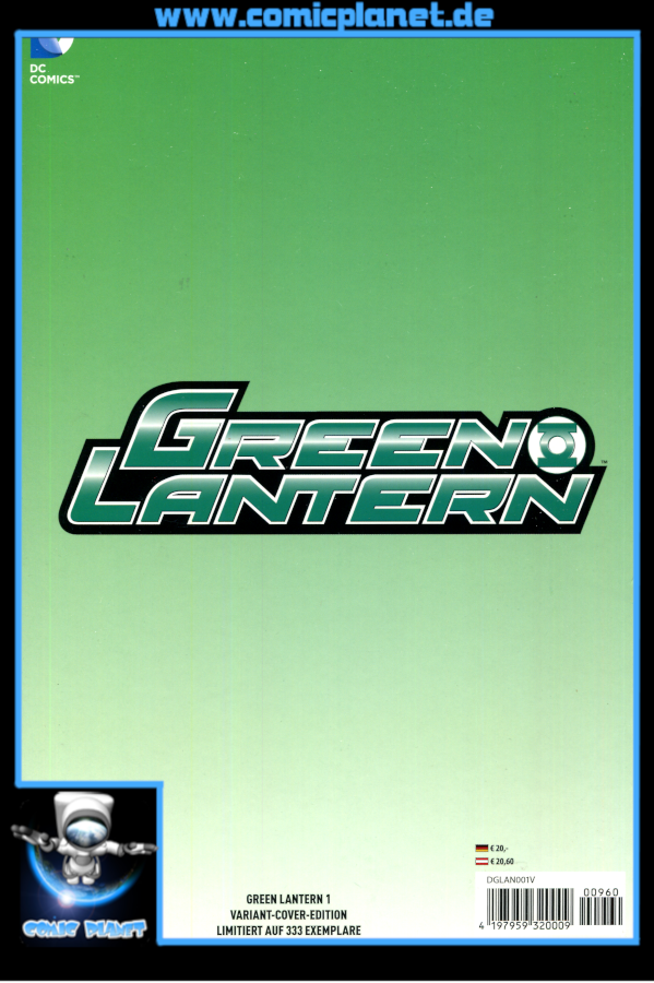 Green Lantern Band 1: Der Abtrünnige - Variant