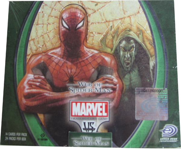 VS System Web of Spider-Man Booster Display englisch
