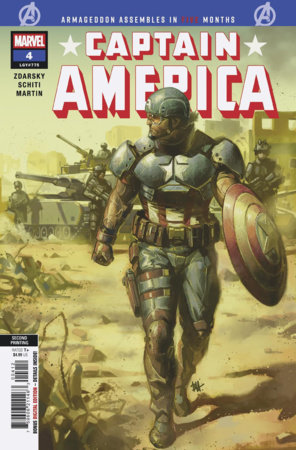 CAPTAIN AMERICA (2025) #4 BEN HARVEY 2ND PRINTING VARIANT