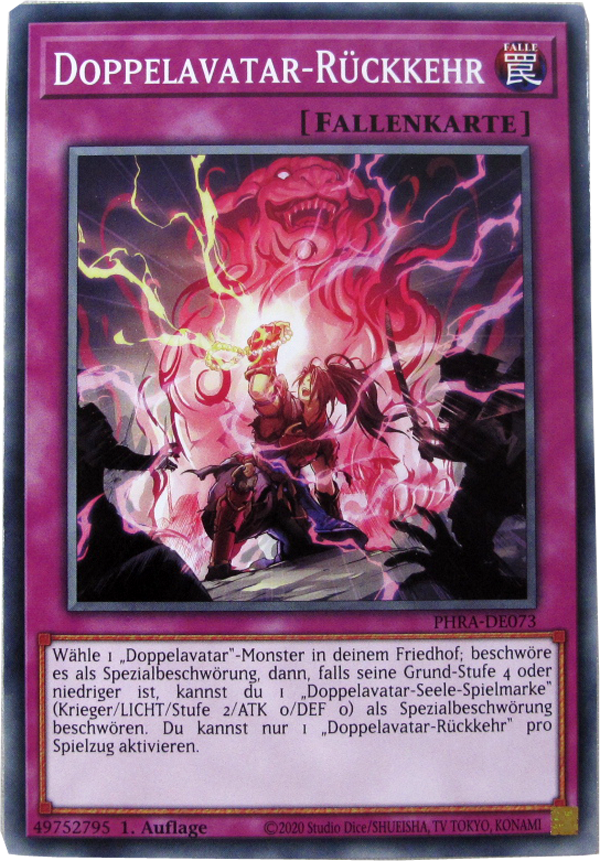 PHRA-DE073 Doppelavatar-Rückkehr common deutsch