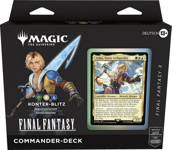 Magic Final Fantasy Konter Blitz Commander Deck deutsch