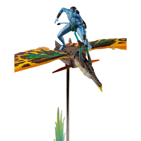 Action Figur - Avatar 2 The Way of Water - World of Pandora - Jake Sully & Skimwing