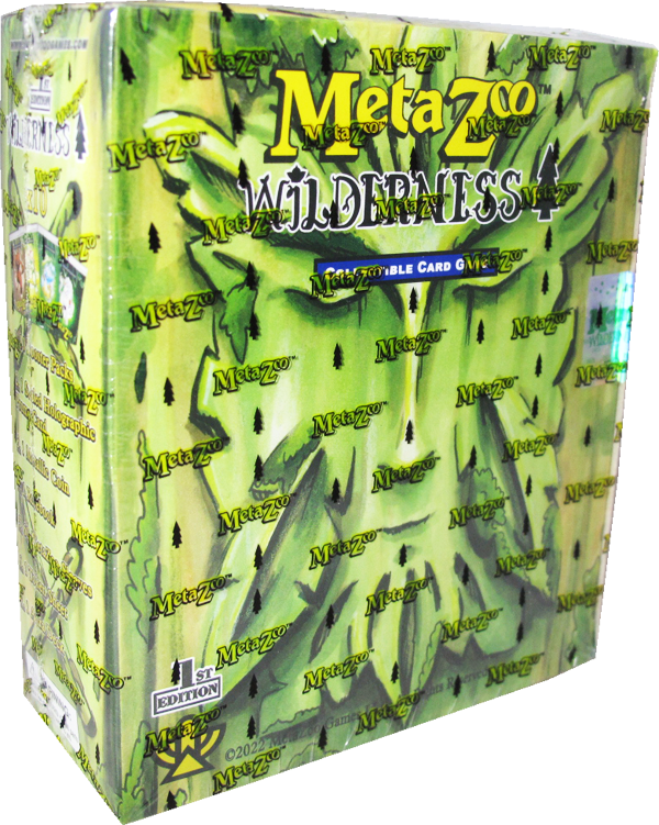 MetaZoo Card Game - Wilderness 1st Edition Spellbook Box englisch
