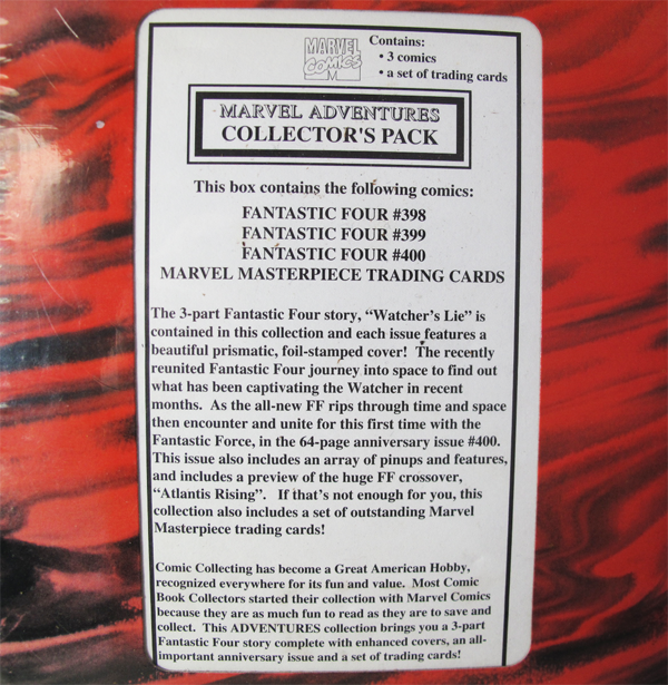 Marvel Adventures Collector´s Pack - Fantastic Four + Marvel Masterpiece Booster