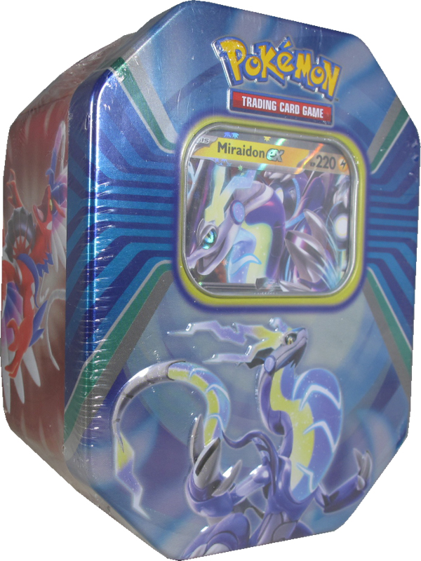 Pokemon Miraidon EX Tin Box B-Ware deutsch
