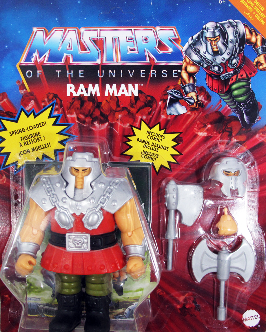 Action Figur - Deluxe -  Masters of the Universe - Ram Man