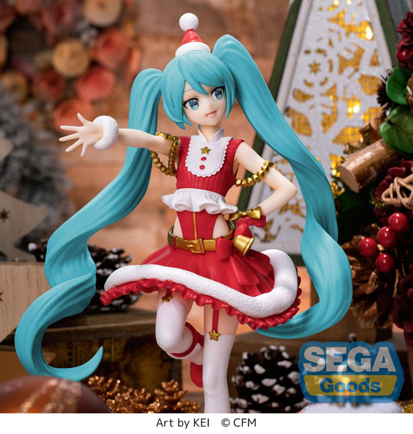 Action Figur - Hatsune Miku - Luminasta Figure - Christmas 2023