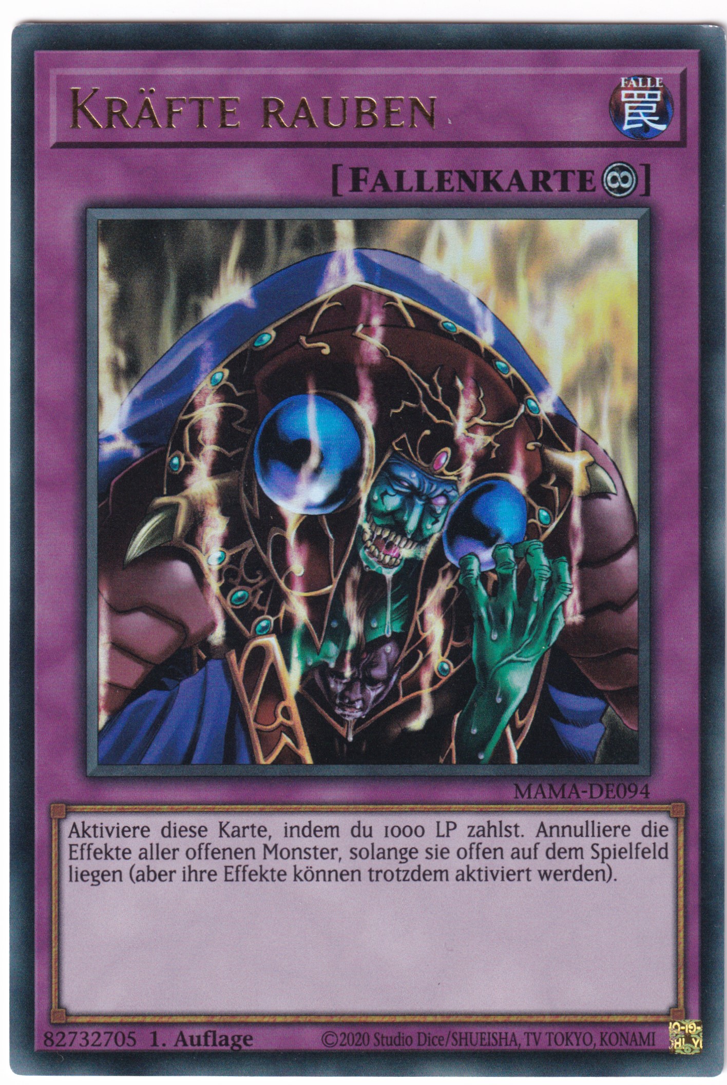 MAMA-DE094 Kräfte Rauben Ultra Rare deutsch
