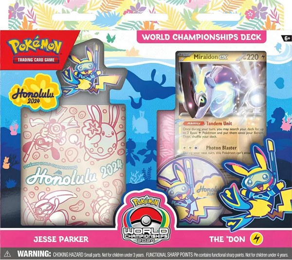 Pokemon 2024 Weltmeisterschaftsdeck - Jesse Parker - Miraidon-EX deutsch