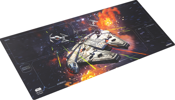 Gamegenic - Star Wars: Unlimited Xtra-Wide Game Mat - Millenium Falcon
