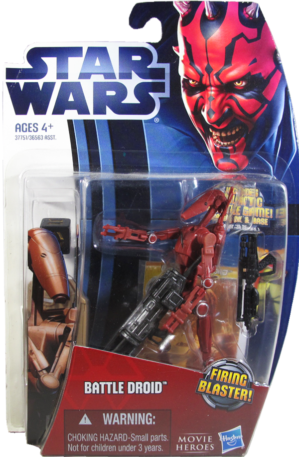 Action Figur - Star Wars - Movie Heroes - Battle Droid