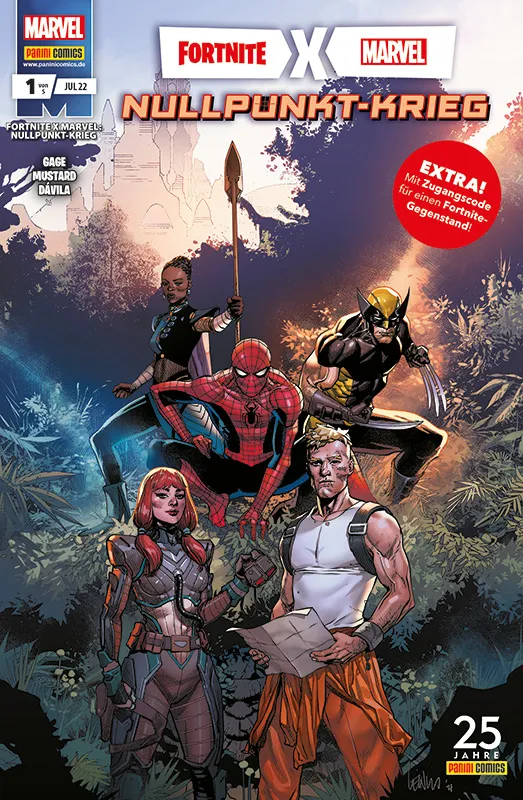 Fortnite X Marvel - Nullpunkt-Krieg #01 (von 6) + Code