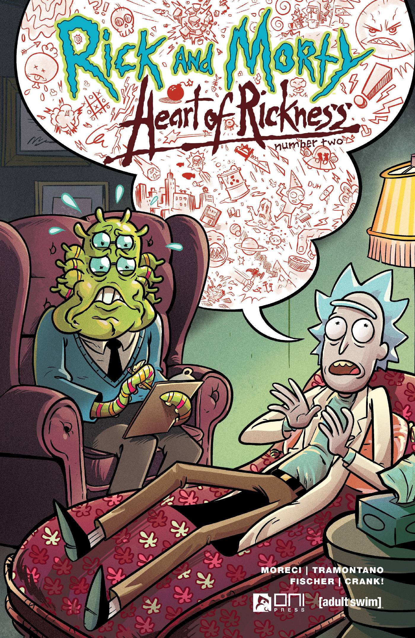 RICK AND MORTY HEART OF RICKNESS #2 (OF 4) CVR B STRESSING
