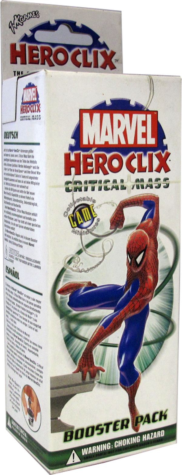 Marvel Hero Clix Critical Mass Booster Pack