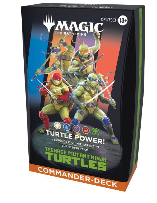 Magic Teenage Mutant Ninja Turtles Turtle Power Commander Deck deutsch